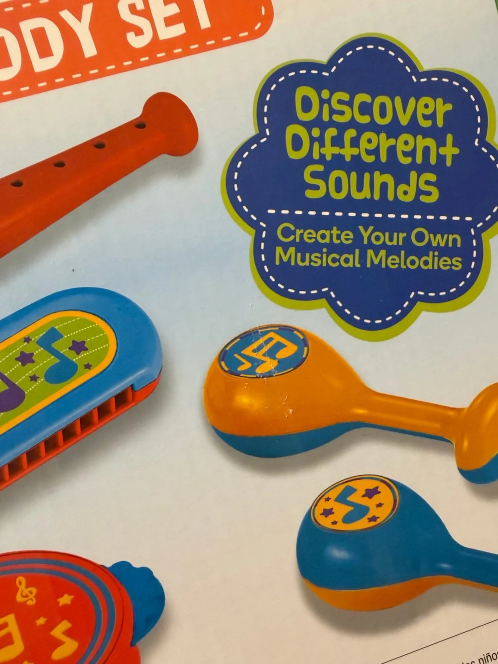Music Melody Set Set of 5 instruments - 24 months and up New in box